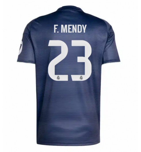 Real Madrid Ferland Mendy #23 Venkovní Dres 2025-26 Krátký Rukáv Real Madrid Ferland Mendy #23 Venkovní Dres 2025-26 Krátký Rukáv